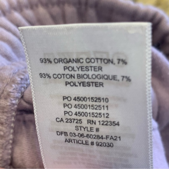 Aritzia TNA Extra Fleece Sweatpants Purple Size Small - Picture 9 of 11